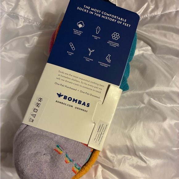 Bombas 4 pairs size sm Colorful Socks Set - Picture 2 of 2